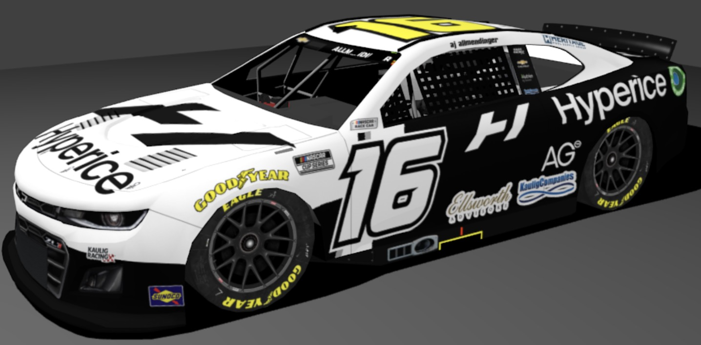 A.J. Allmendinger's #16 car