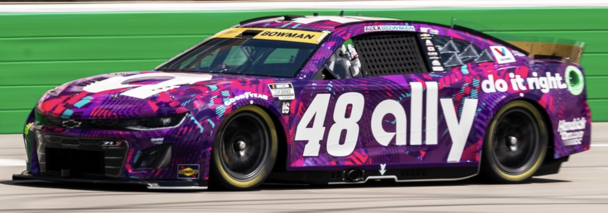 Alex Bowman's #48 car