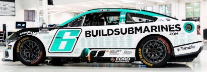 Brad Keselowski's #6 car