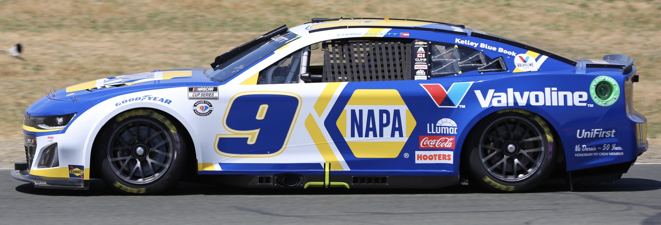 Chase Elliott's #9 car