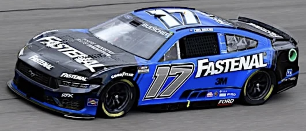 Chris Buescher's #17 car