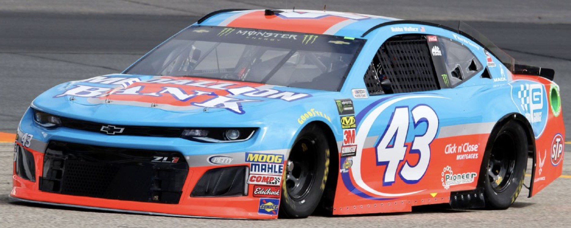 Erik Jones's #43 car