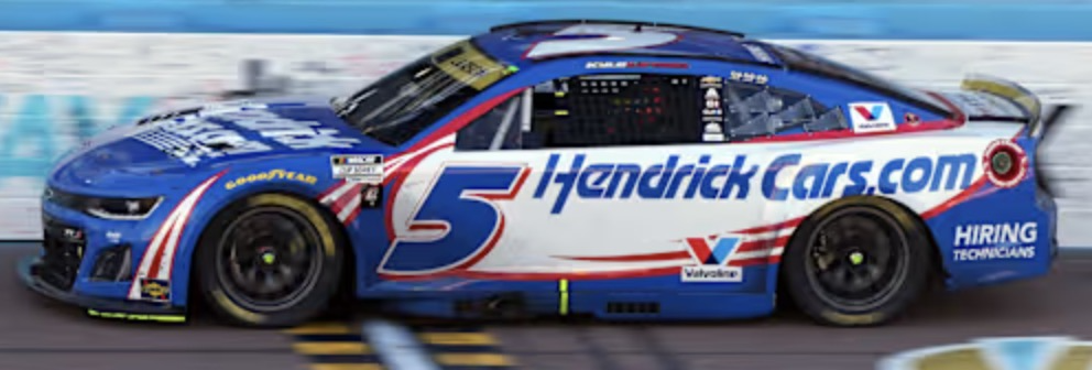 Kyle Larson's #5 car