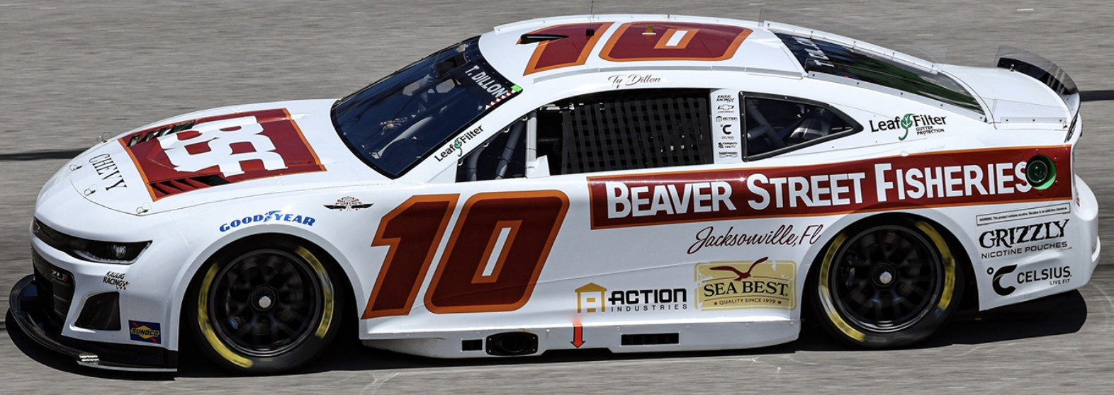 Ty Dillon's #10 car