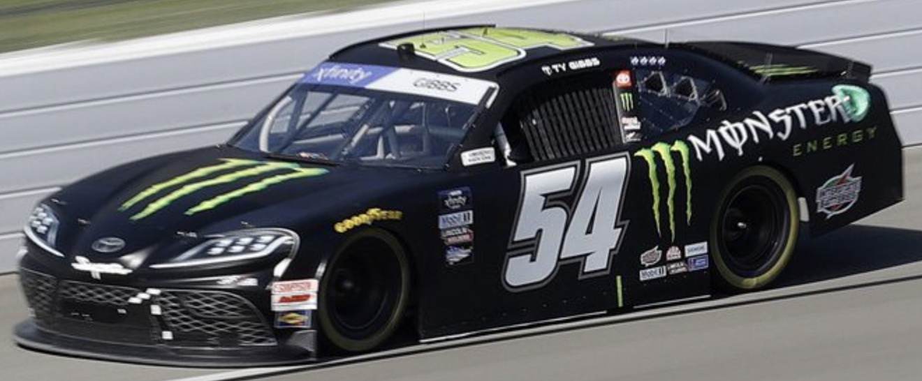 Ty Gibbs's #54 car
