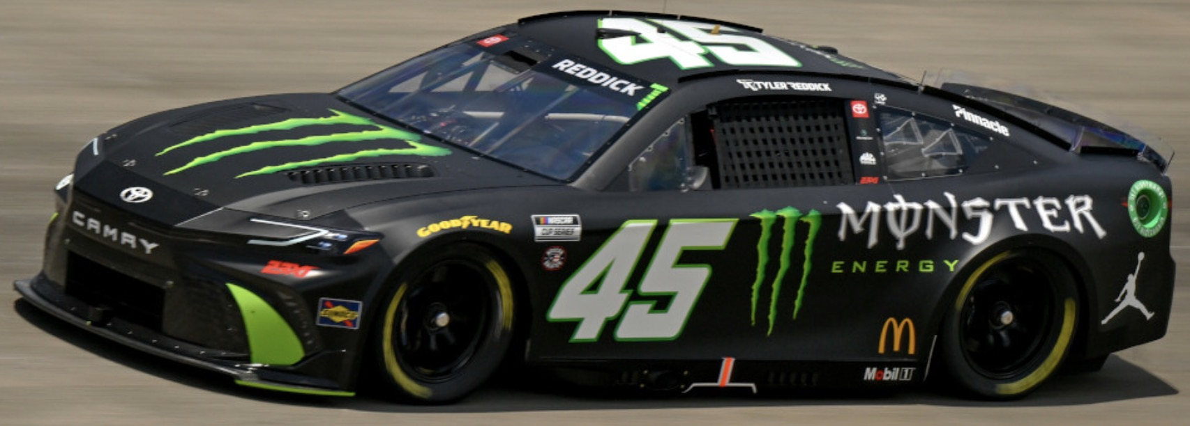 Tyler Reddick's #45 car